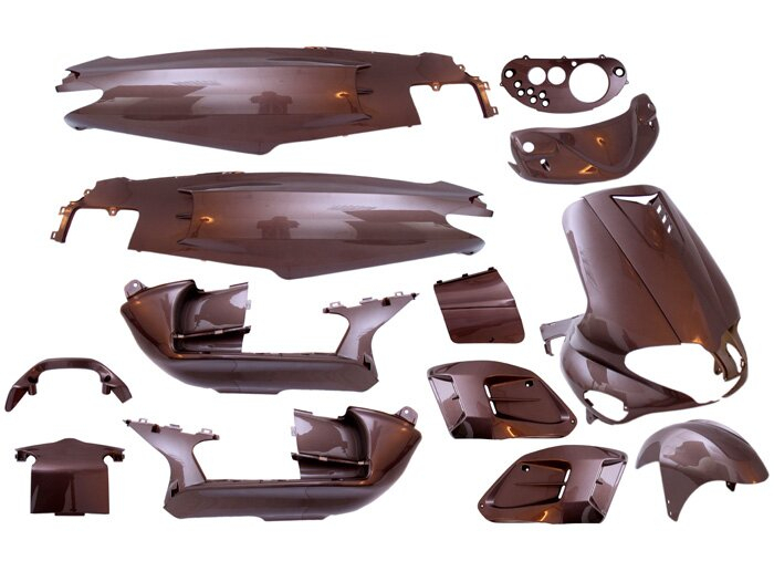 Fairing Kit EDGE 15-piece Brown Metallic For Gilera Runner -2005