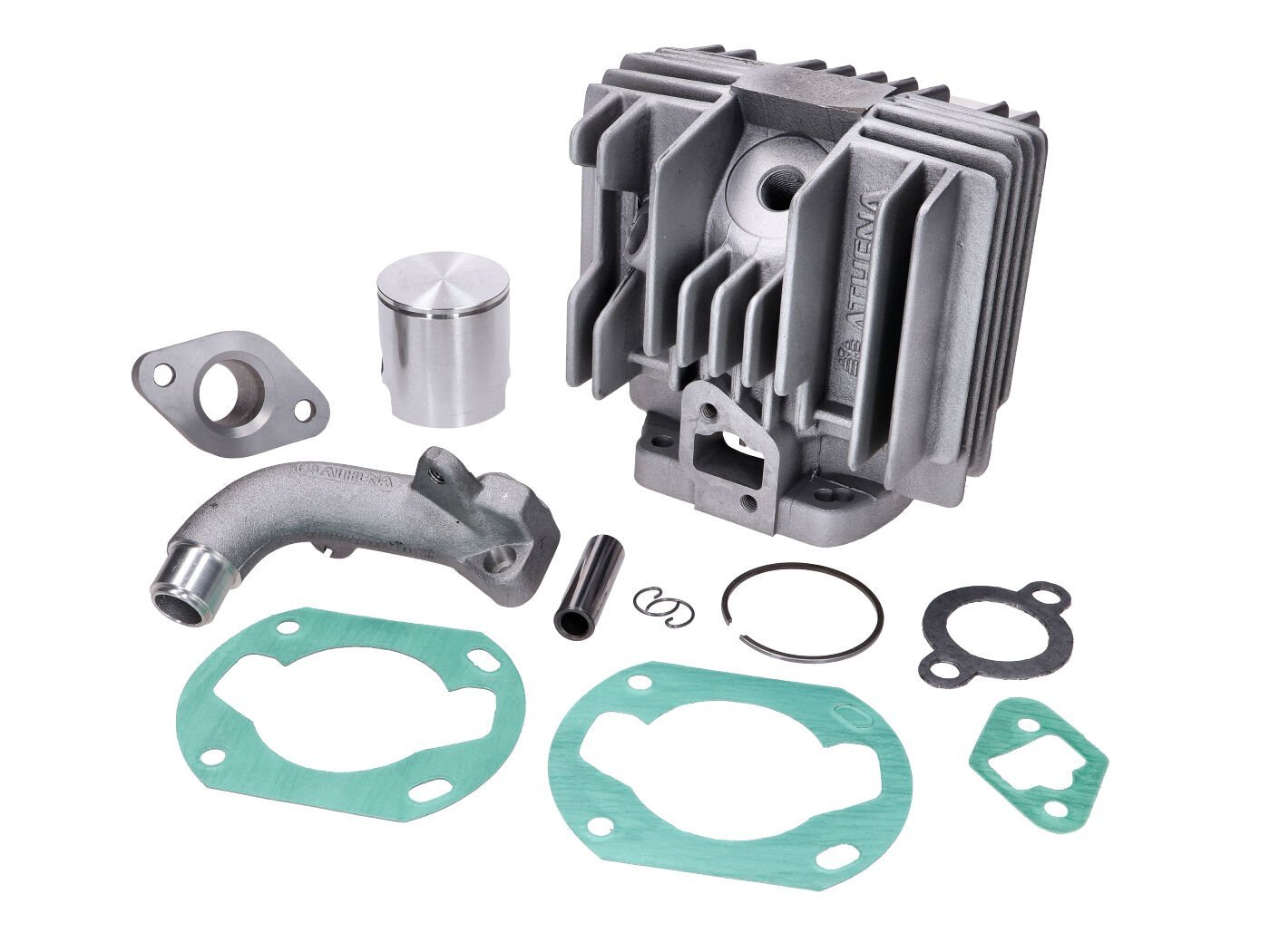 Cylinder Kit Athena 70cc, 45mm Incl. Intake Spacer For Sachs / Herkules Prima