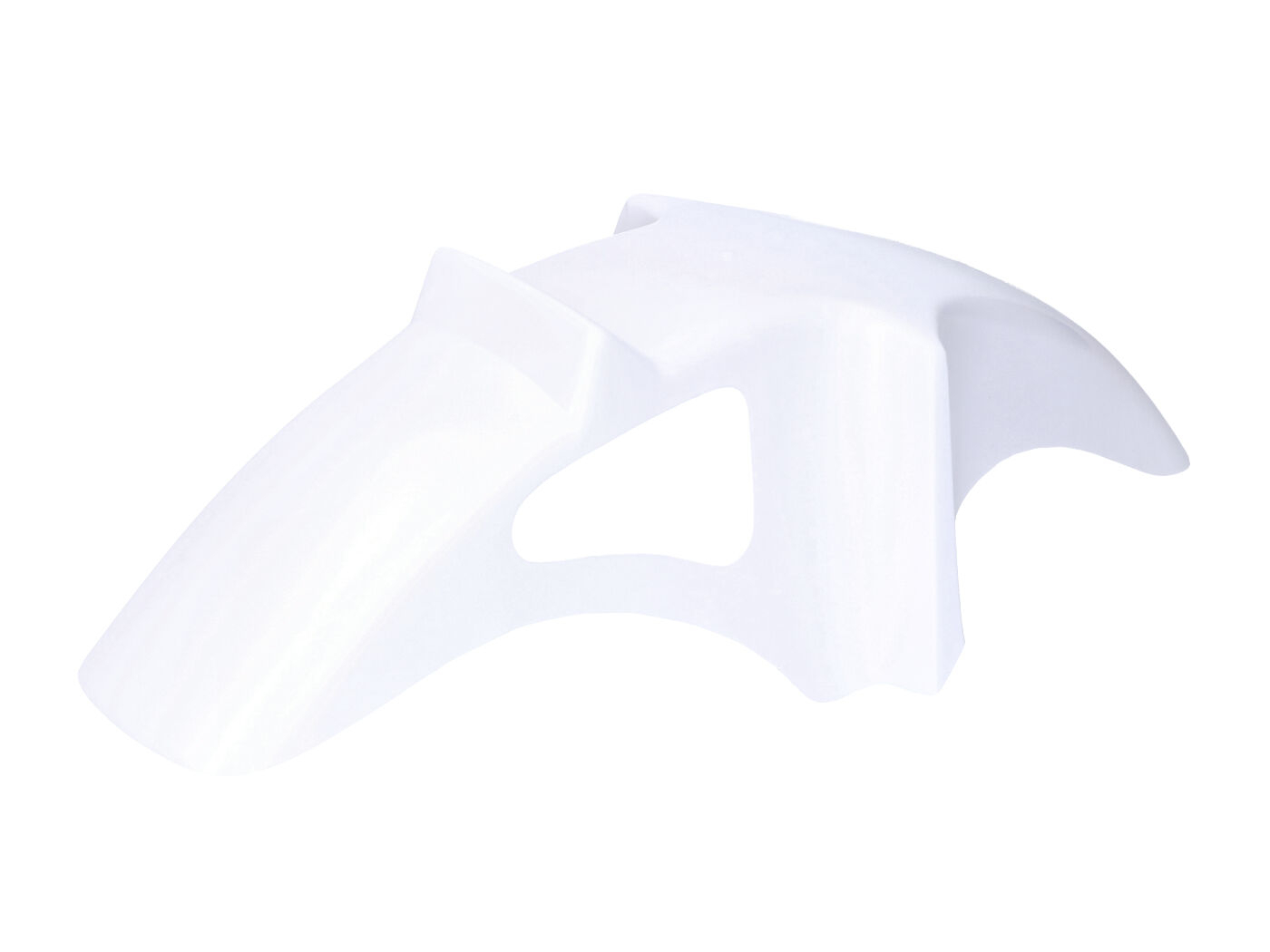 Front Fender White For Peugeot 103, Puch Maxi, Honda MB