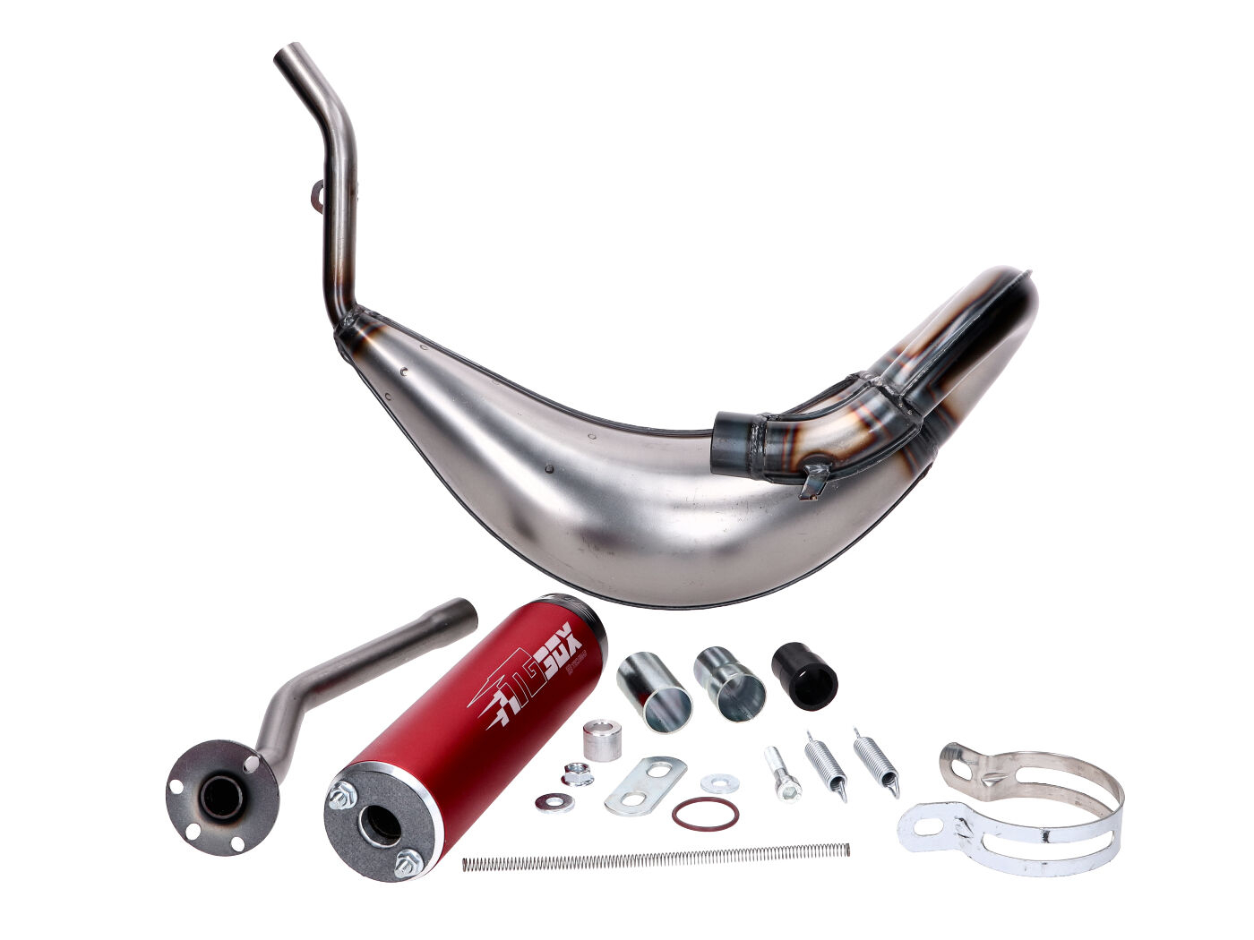 Exhaust Tecnigas E-NOX EVO-2 Steel For Sherco 50 SM-R/SE-R CE Euro4 / Euro5