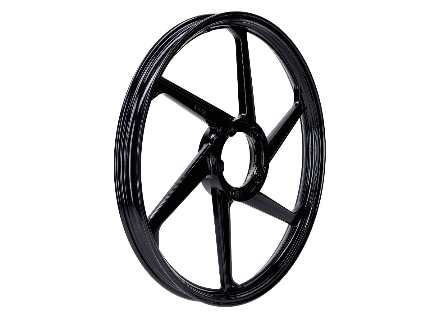 Wheel Fast-Arrow Aluminum Black 17 Inch For Puch Maxi