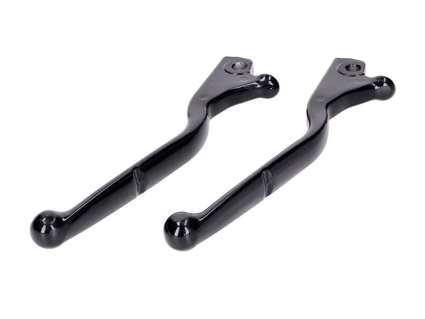 Brake Lever Set Glossy Black For Vespa GTS 125 (ZAPMD3202, ZAPMD3203), Vespa GTS 300 HPE (ZAPMD3103, ZAPMD3104)