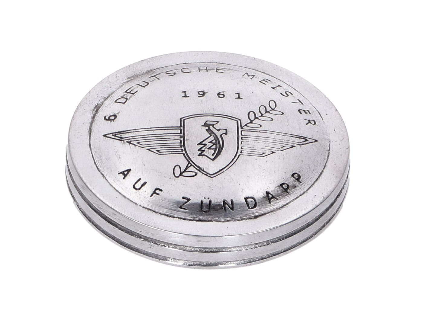 Tank Cap Chrome With Logo For Zündapp