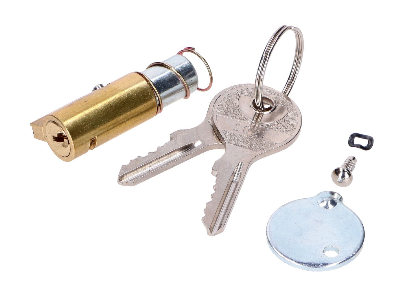 Handlebar Lock Brass For Kreidler 1973-1982