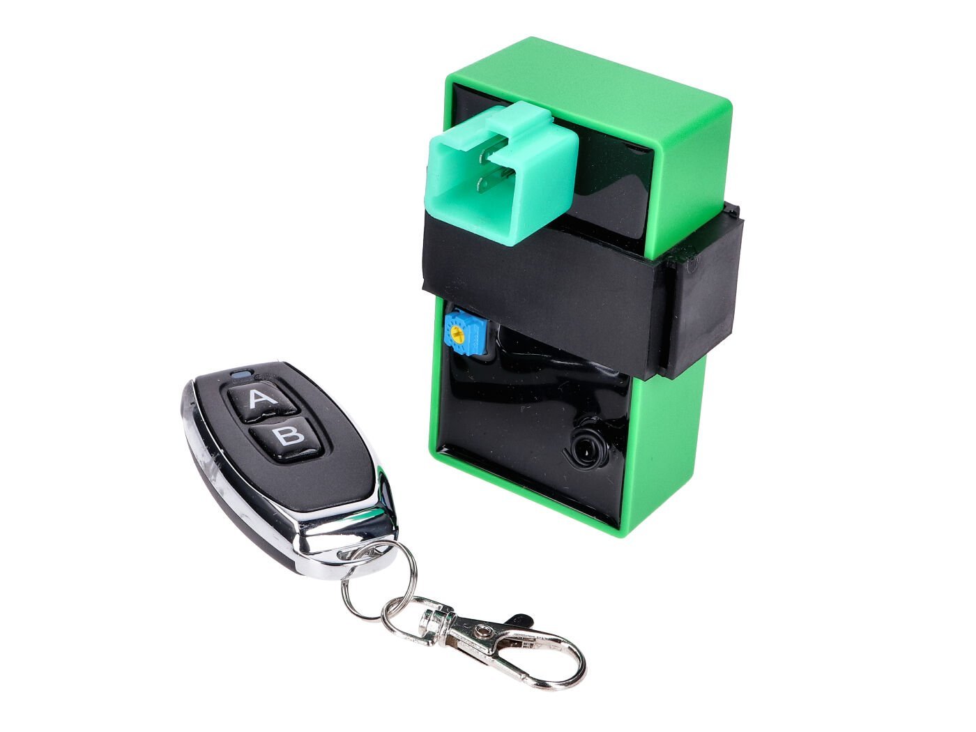 Speed Converter Adjustable With Radio Remote Control For 25 Km/h AGM, Explorer, Alpha Motors, Nova Motors, China Scooters With 4T GY6 (ECS Carburetor) Engine Euro4- 2018