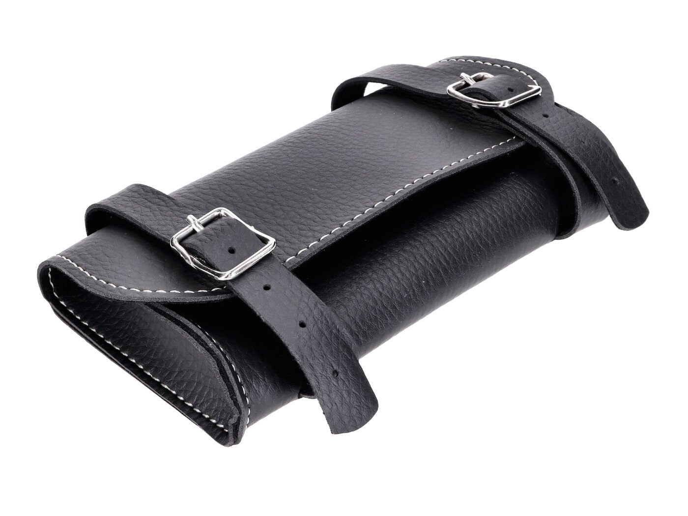 Tool Bag, Saddle Bag Black 140x80mm For Piaggio, Vespa Ciao, Si, Bravo, Boxer, Grillo, Moped, Mokick, Bicycle