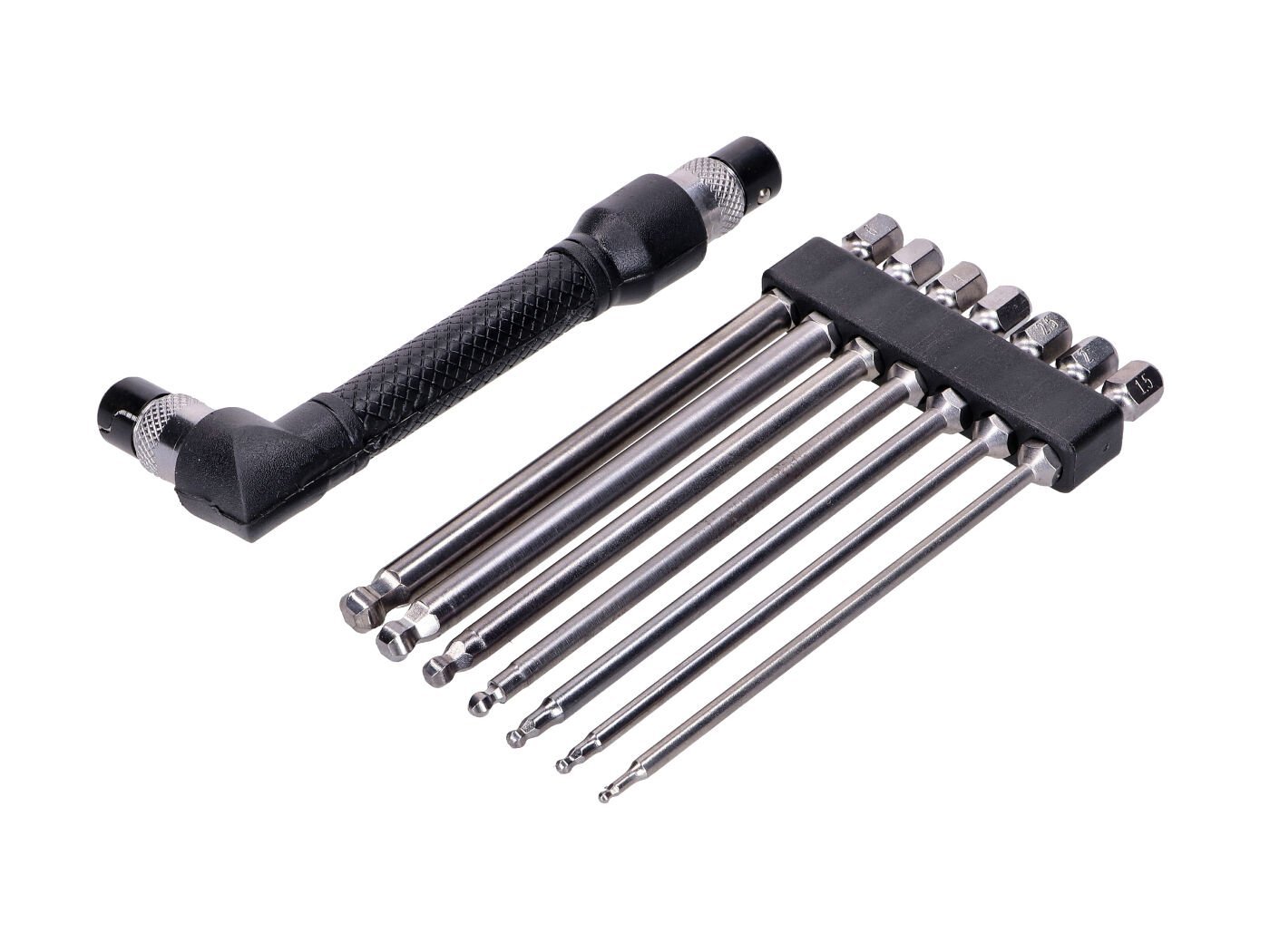 Allen Key With Ball End Set Of 8 Pieces