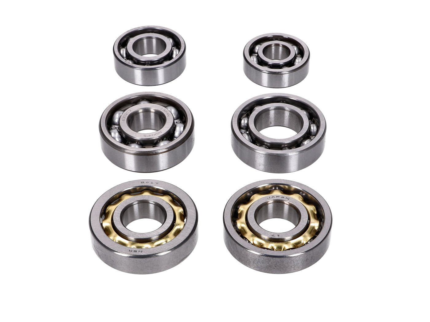 Bearing Set NSK For Kreidler 3-, 4-, 5-speed Mopeds