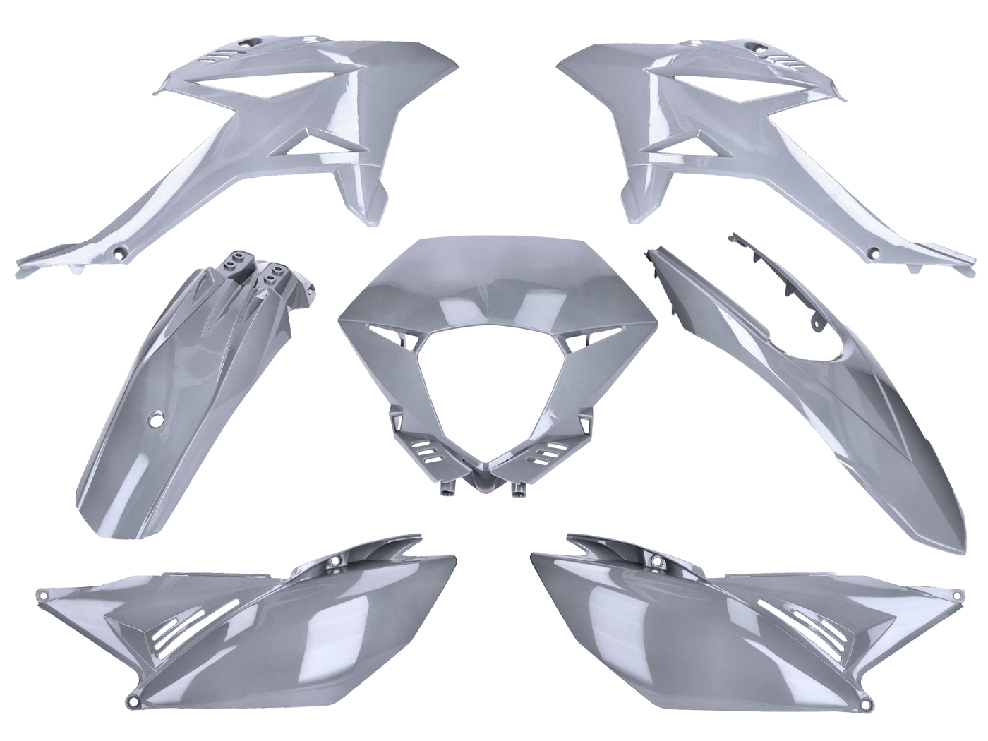 Fairing Kit Gray 7-piece For Beta RR 2012