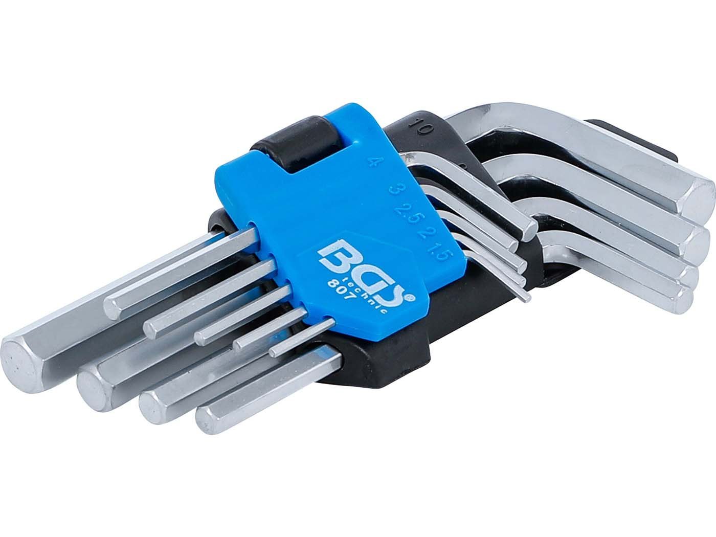 Allen Key Set 1.5-10mm 9-piece