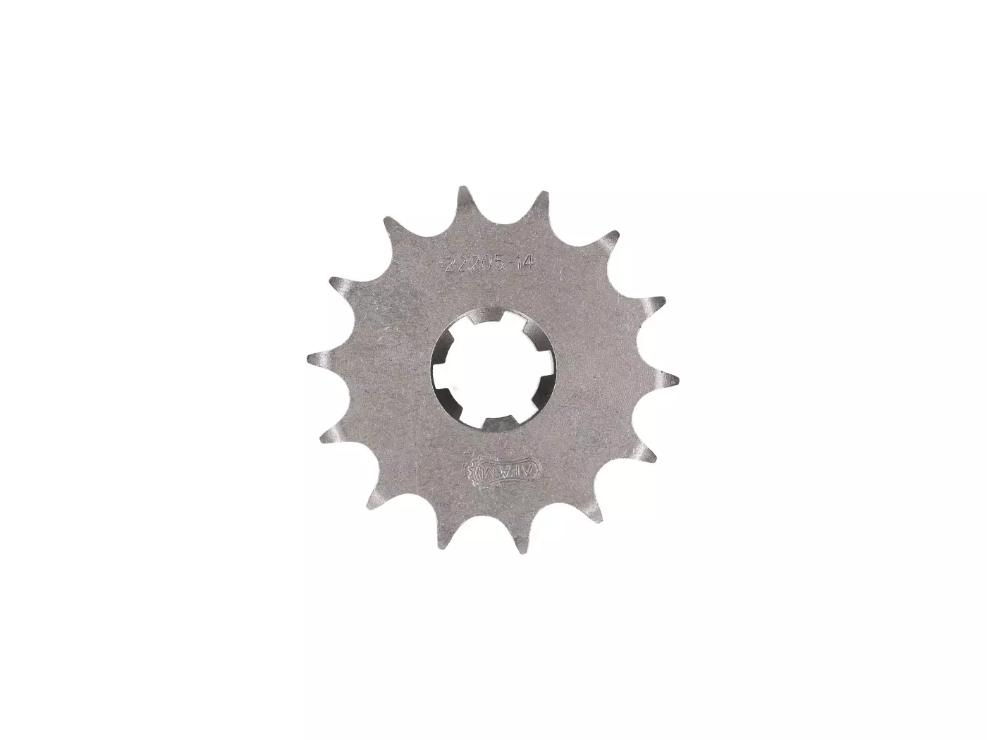 Front Sprocket AFAM 14 Teeth 428 For Hyosung GA 125, GF, GS, GT, GV, RT 125, Suzuki