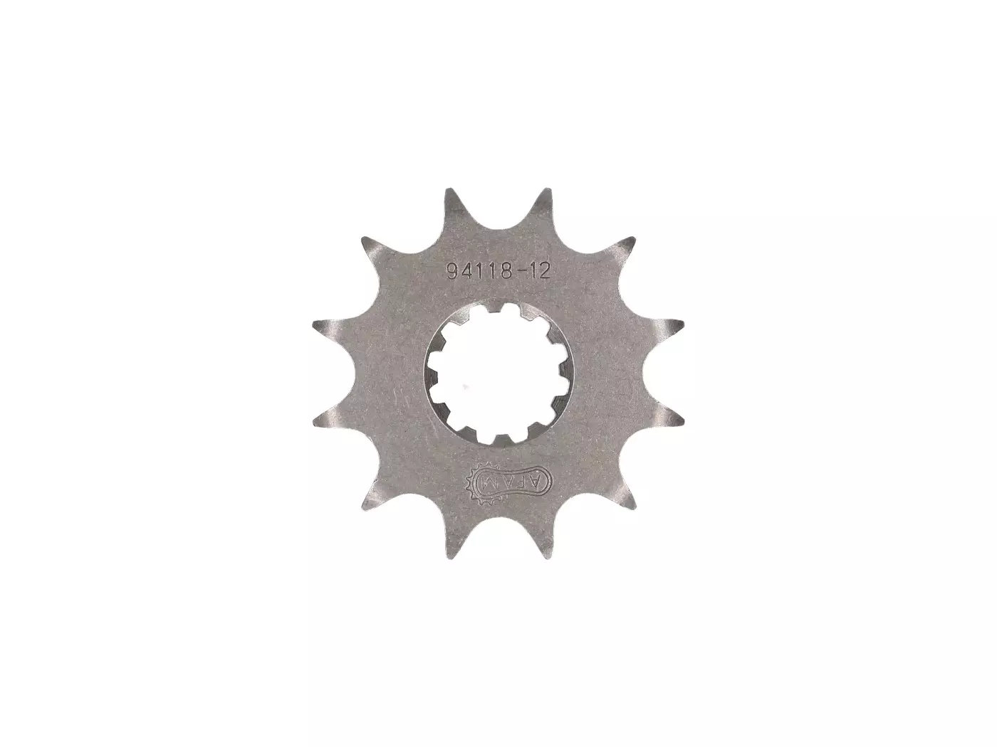 Front Sprocket AFAM 12 Teeth 428 For Beta RR 50, HM, HRD, Sherco, Yamaha DT