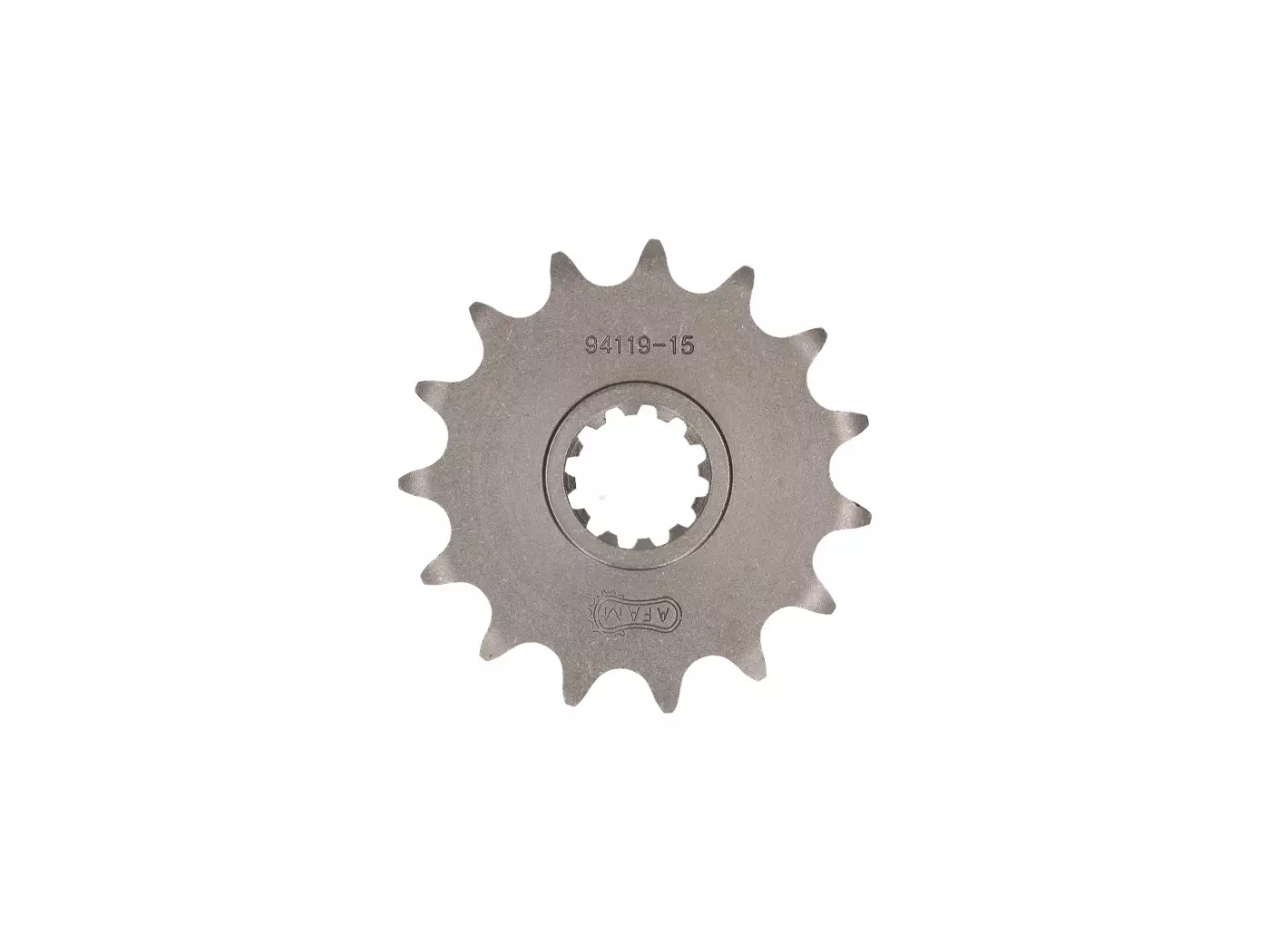 Front Sprocket AFAM 15 Teeth 420 For Minarelli AM6, CPI, Generic, Beeline, K-Sport