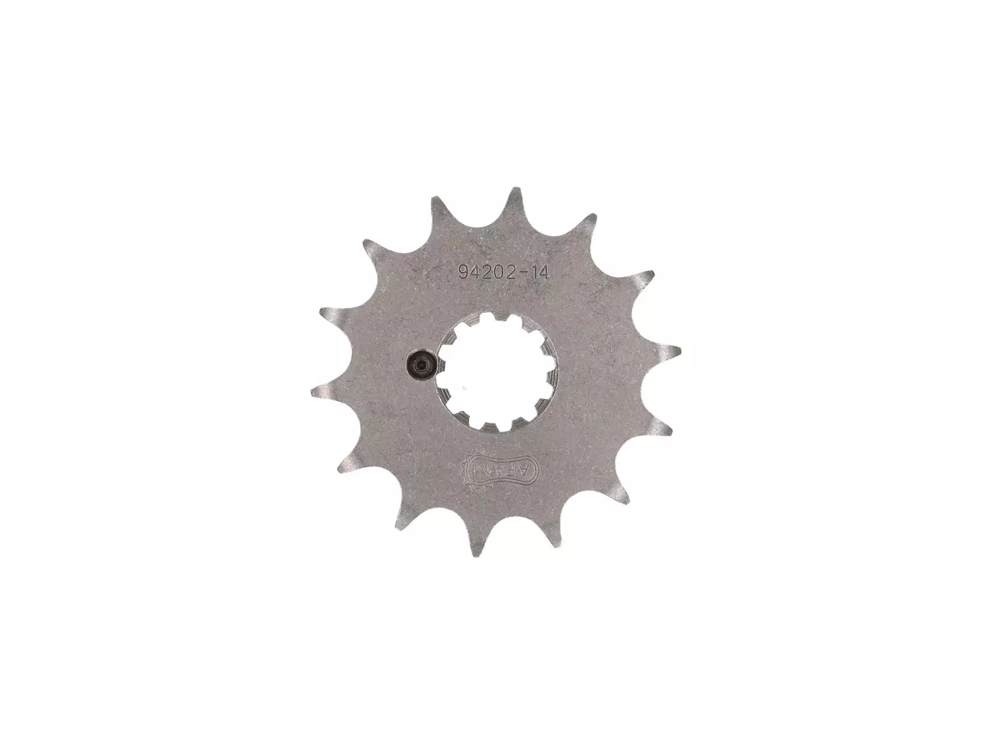 Buy now: Front Sprocket AFAM 14 Teeth 428 For Beta RR Enduro -04, SM -02 Front Sprocket AFAM 14 Teeth 428 For Beta RR Enduro -04, SM -02