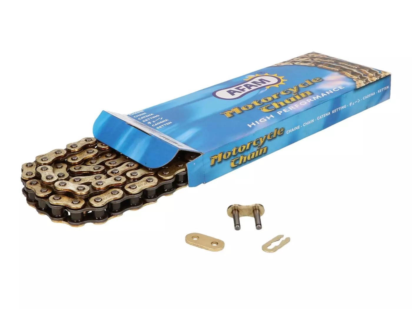 Drive Chain AFAM Reinforced Gold - 420 R1-G X 106