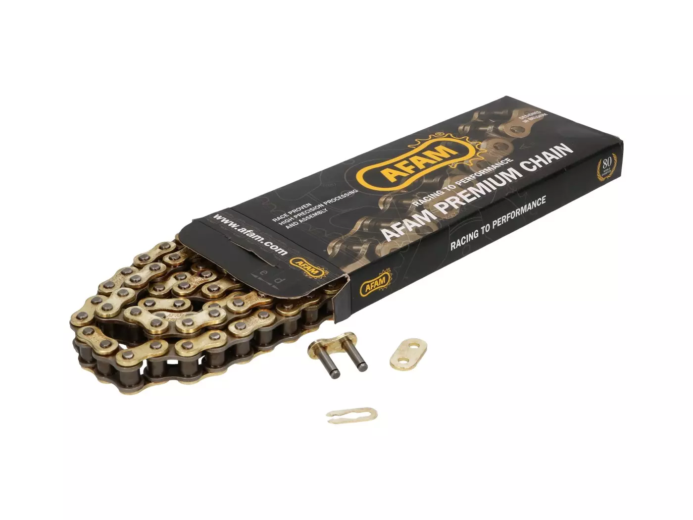 Drive Chain AFAM Reinforced Gold - 428 R1-G X 74