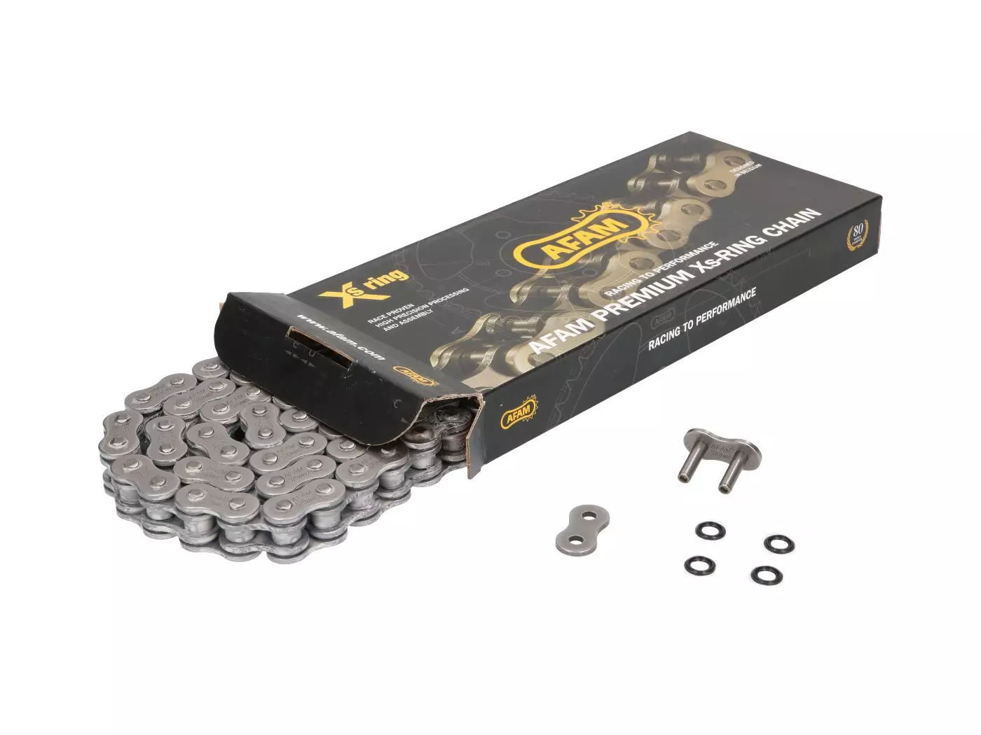 Buy now: Drive Chain AFAM XS-Ring Reinforced Black - 520 XMR2 X 94 Drive Chain AFAM XS-Ring Reinforced Black - 520 XMR2 X 94