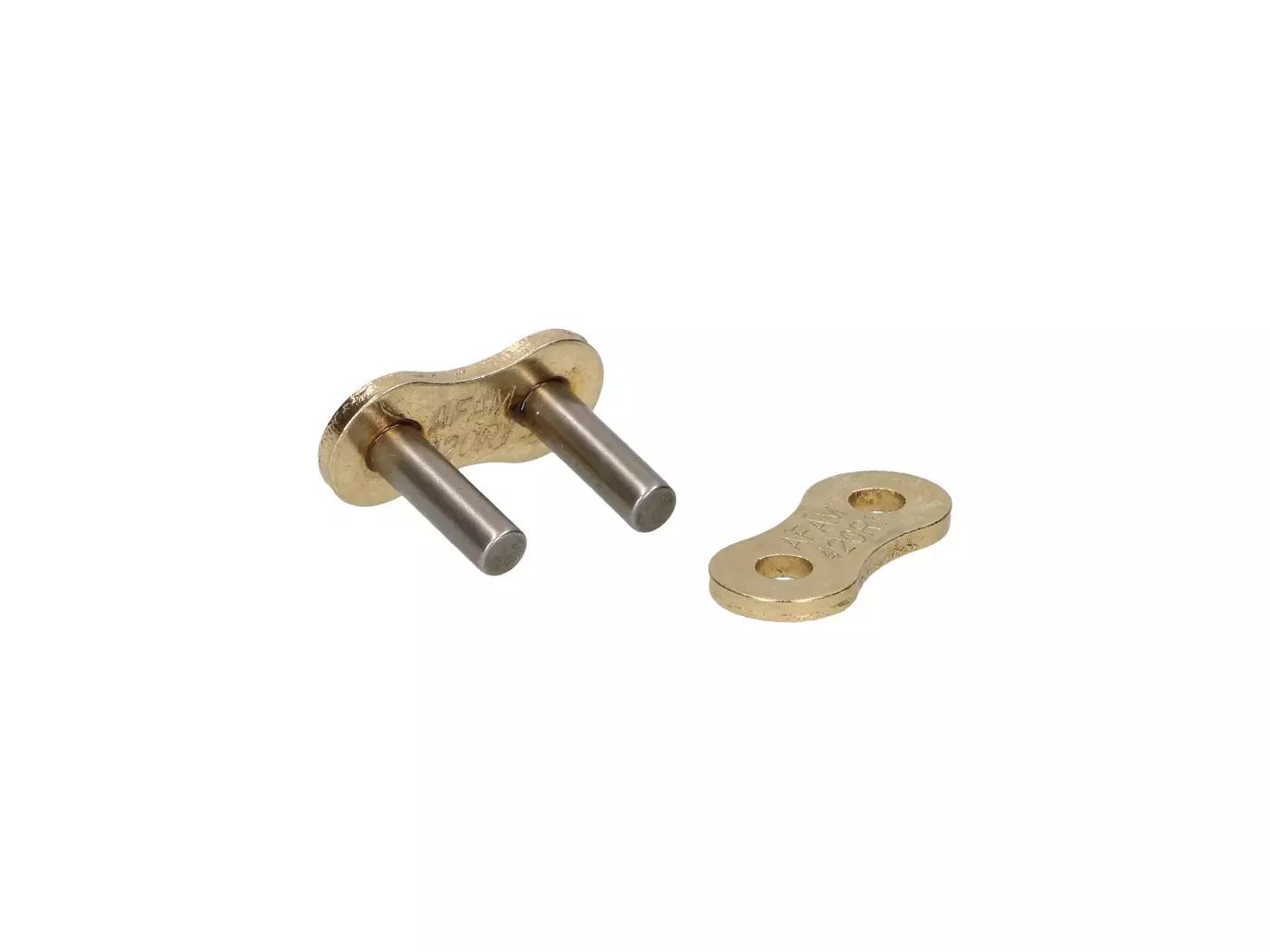 Chain Master Link Joint Rivet-style AFAM Reinforced Golden - A420 R1-G