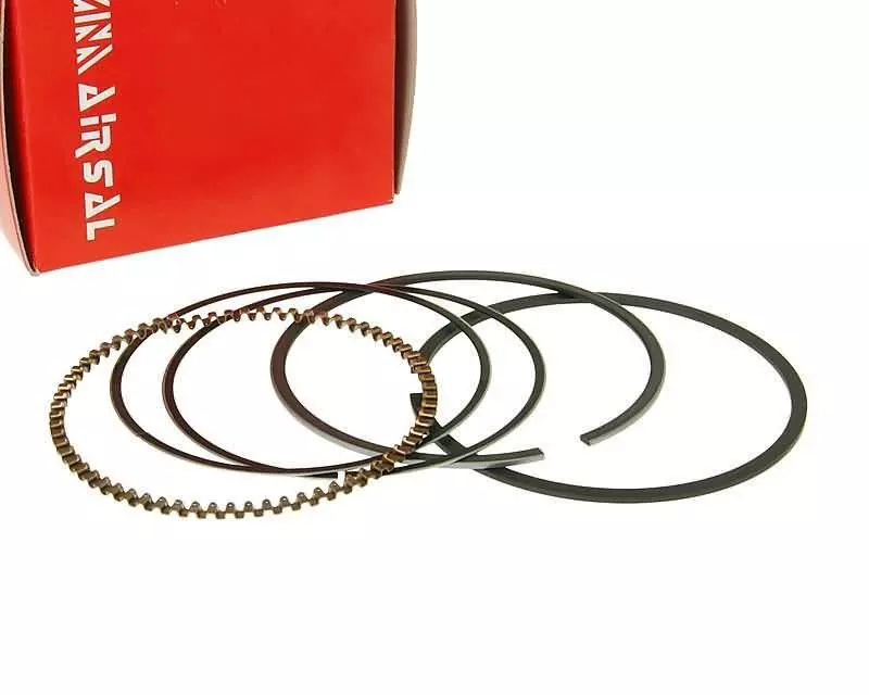 Piston Ring Set Airsal Sport 149.5cc 57.4mm For 152QMI, GY6 125cc, Kymco AC 125