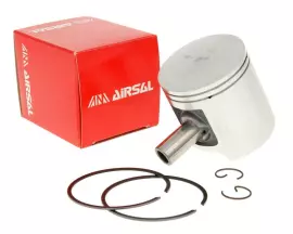 Piston Kit Airsal Sport 69.4cc 47mm Cast Iron For Piaggio / Derbi Engine D50B0