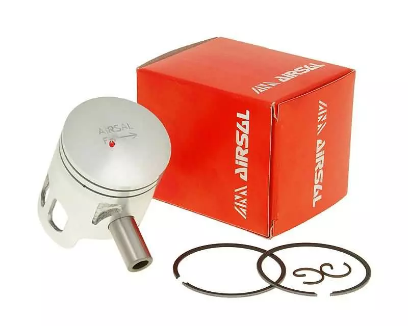 Buy now: Piston Kit Airsal Sport 49.2cc 40mm, 39.2mm Cast Iron For Minarelli Vertical Piston Kit Airsal Sport 49.2cc 40mm, 39.2mm Cast Iron For Minarelli Vertical