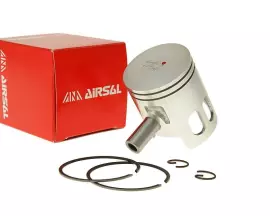 Piston Kit Airsal Sport 49.2cc 40mm, 39.2mm Cast Iron For Minarelli AC