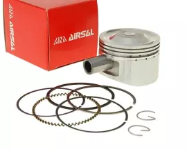 Piston Kit Airsal Sport 81.3cc 50mm For 139QMB, GY6 50cc, Kymco 50 4-stroke