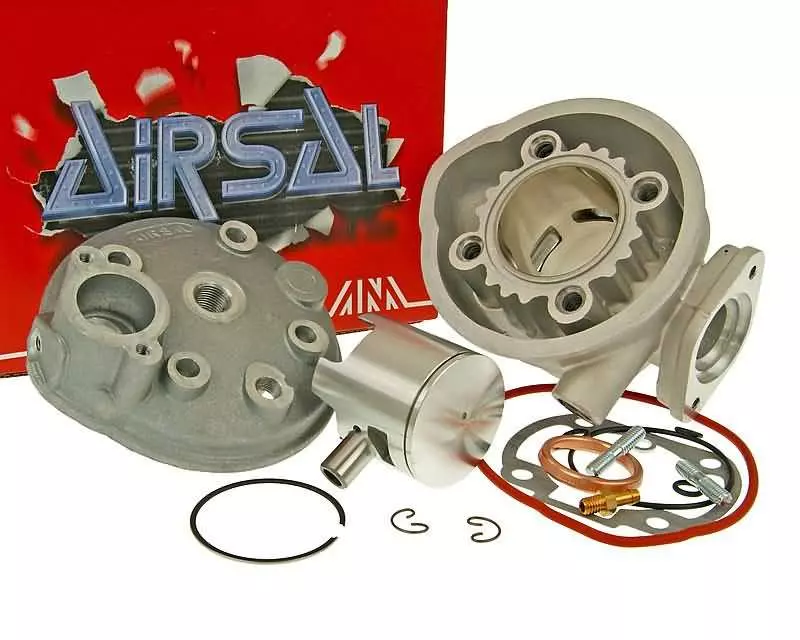 Buy now: Cylinder Kit Airsal Sport 73.8cc 47.6mm For Kymco Horizontal LC Cylinder Kit Airsal Sport 73.8cc 47.6mm For Kymco Horizontal LC