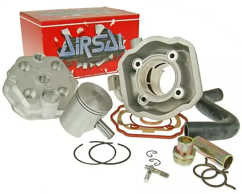 Buy now: Cylinder Kit Airsal Tech-Piston 69.5cc 47.6mm For Peugeot Vertical LC Cylinder Kit Airsal Tech-Piston 69.5cc 47.6mm For Peugeot Vertical LC