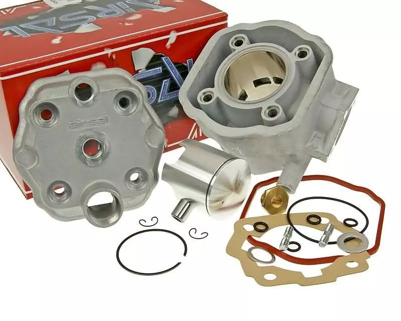 Cylinder Kit Airsal Sport 72.4cc 48mm For Derbi Senda GPR, Gilera GSM SMT RCR Zulu EBE, EBS