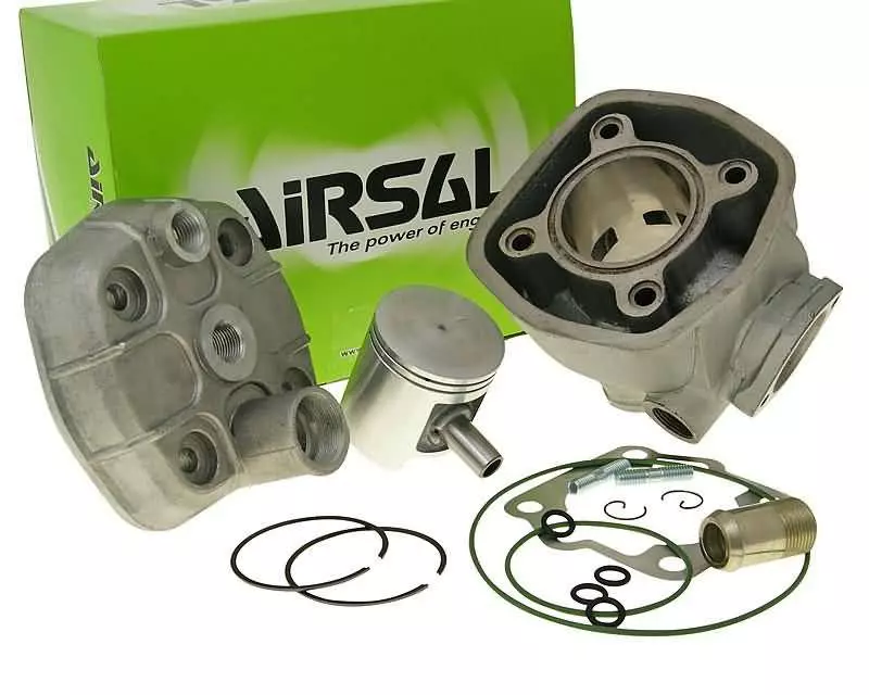 Cylinder Kit Airsal Sport 69.4cc 47mm, 40mm Cast Iron For Derbi EBE EBS