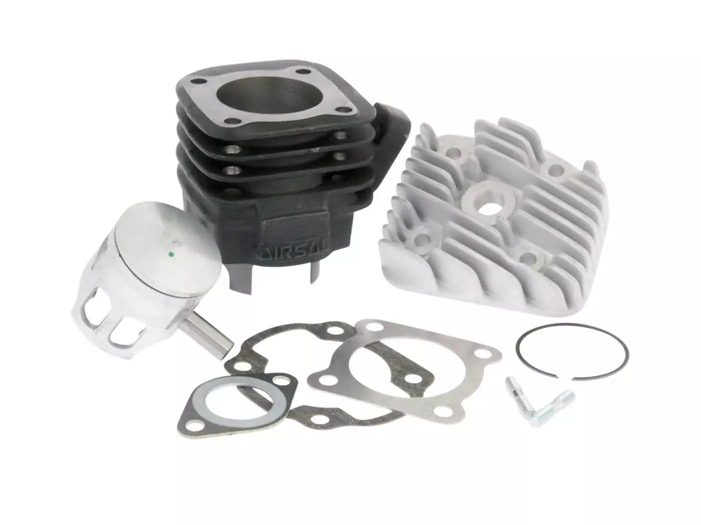 Cylinder Kit Airsal Sport Cast Iron 68cc 47mm, 10mm Piston Pin For Minarelli Horizontal AC