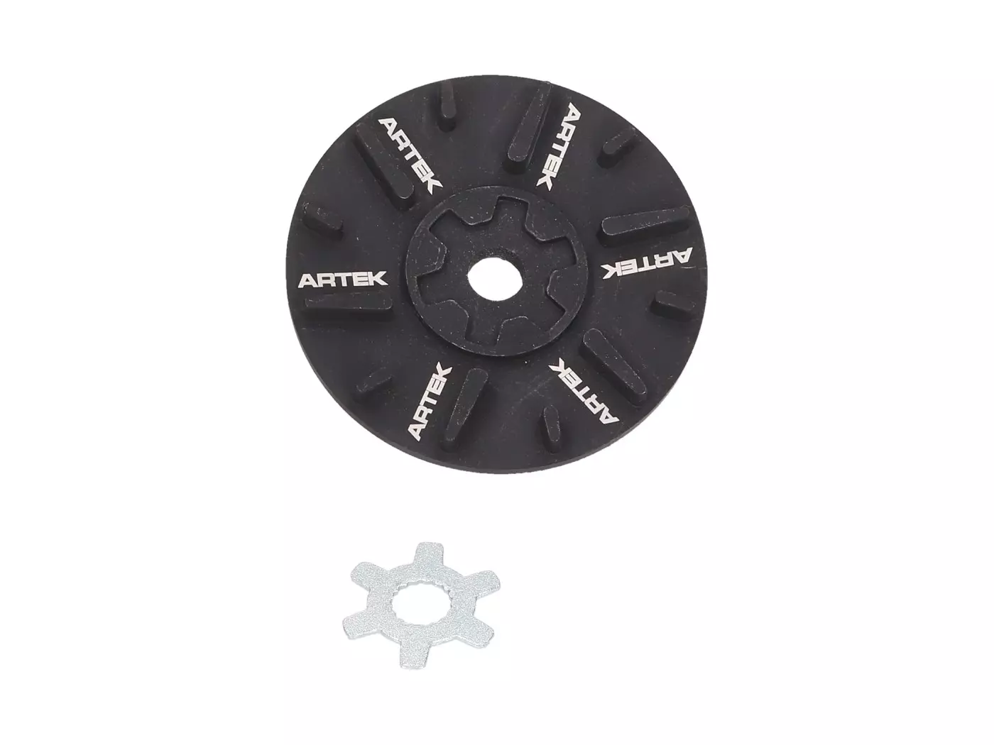 Buy now: Half Pulley ARTEK K2 VCS Ventilate Control System Incl. Star Washer For Minarelli Half Pulley ARTEK K2 VCS Ventilate Control System Incl. Star Washer For Minarelli