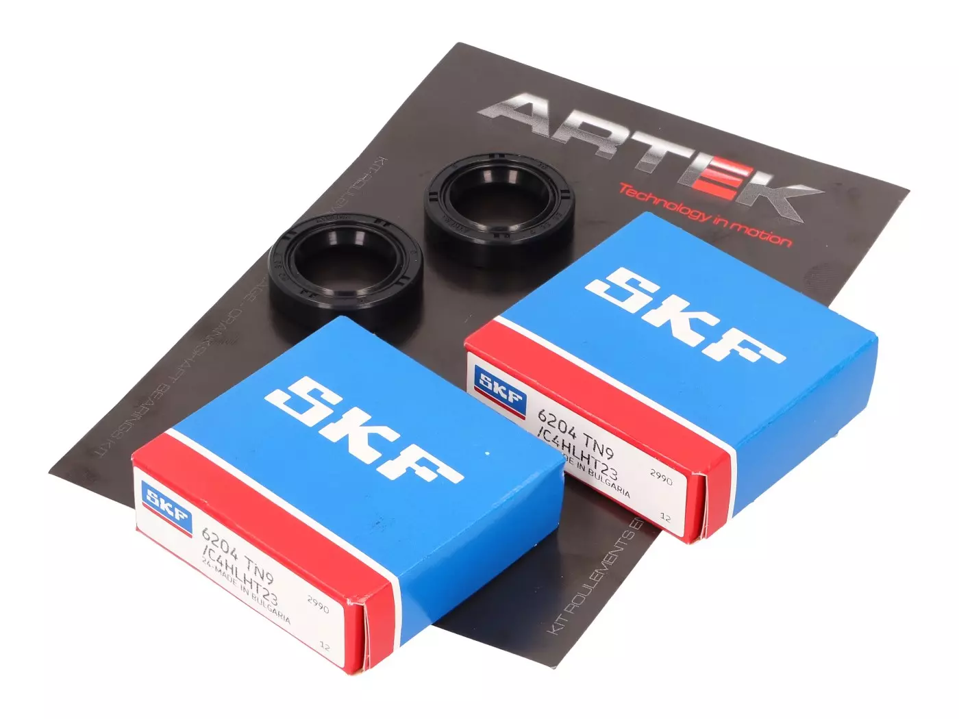 Buy now: Crankshaft Bearing Set ARTEK K1 Racing SKF Polyamide For Peugeot Horizontal Crankshaft Bearing Set ARTEK K1 Racing SKF Polyamide For Peugeot Horizontal