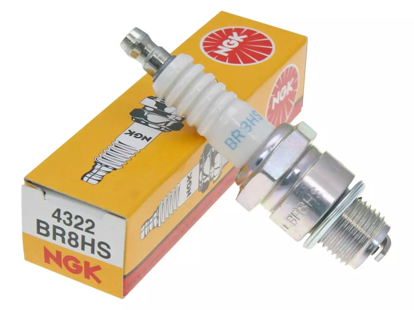 Spark Plug NGK Shielded BR8HS