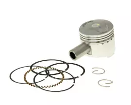 Piston Set 50cc Incl. Rings, Clips And Pin For Original Cylinder 39mm For GY6 139QMB/QMA