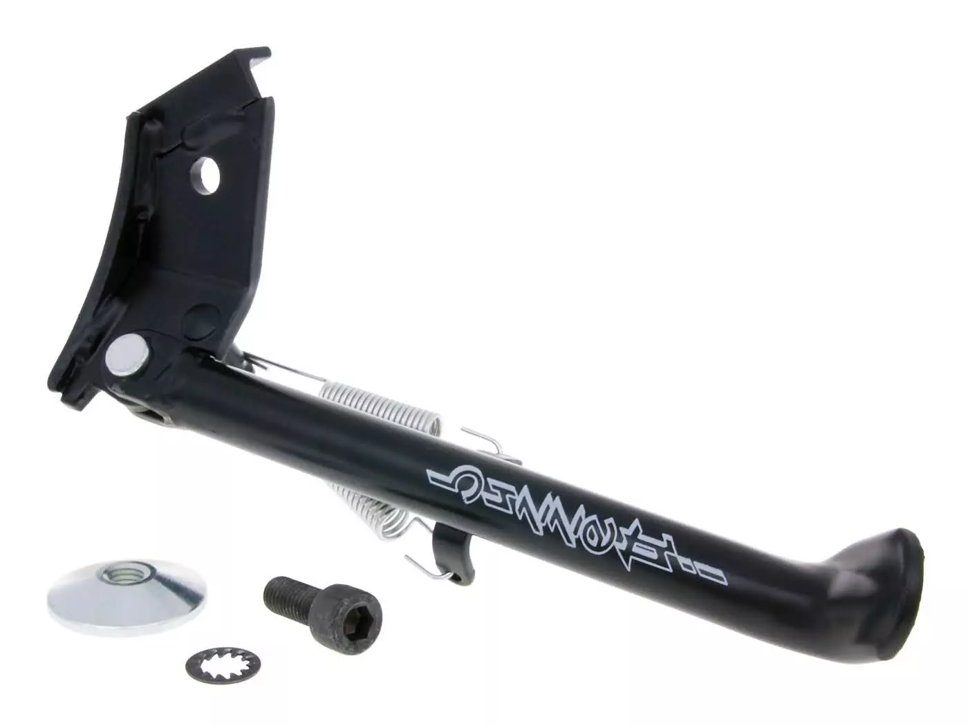 Side Stand Buzzetti Black For Aprilia Scarabeo 50 2T 2005- (Piaggio Engine)