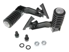 Pillion Foot Peg Set Buzzetti For Aprilia Scarabeo 100 4T, Street 50 2T