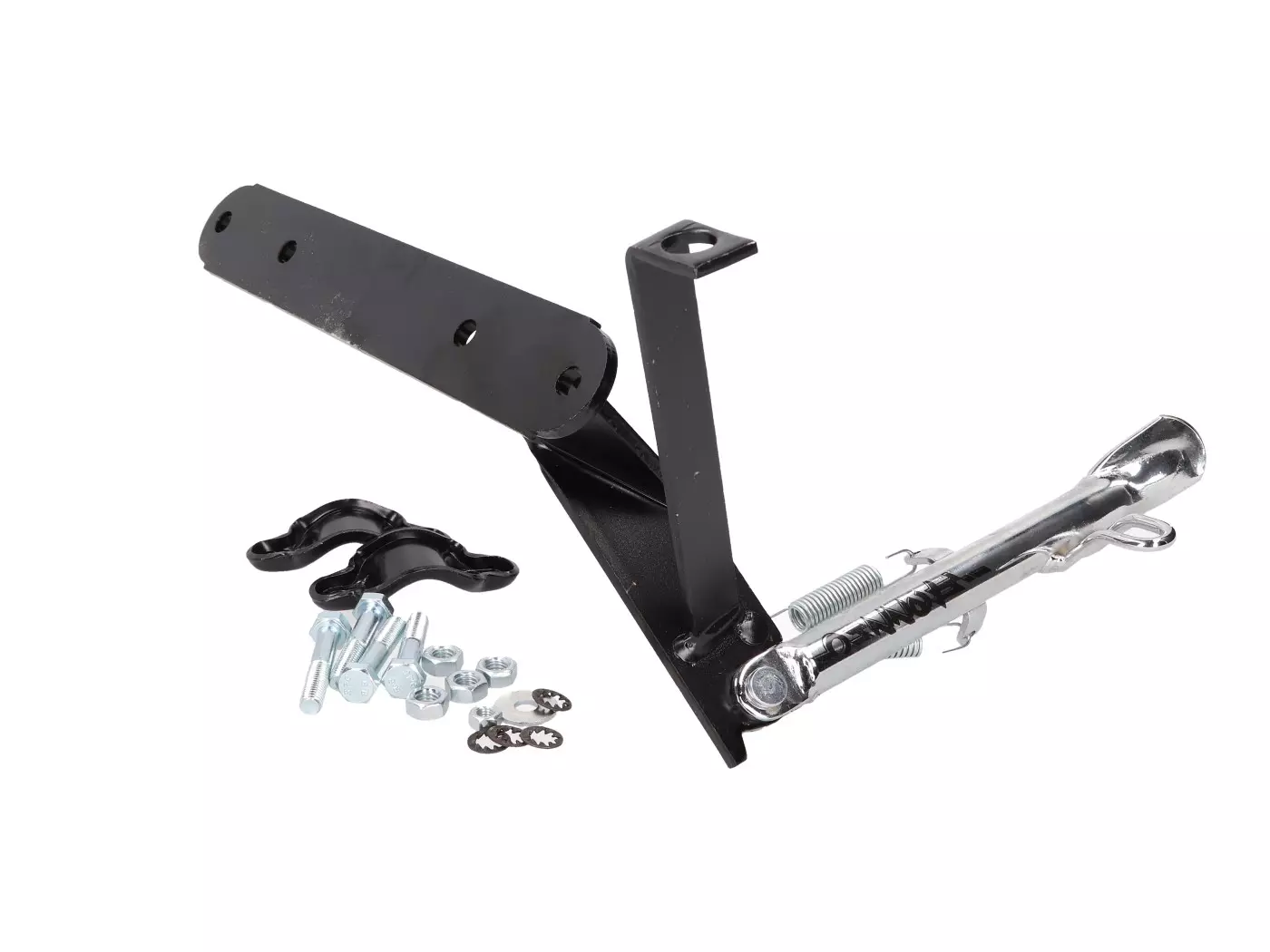 Buy now: Side Stand / Kickstand Buzzetti Chrome For MBK Ovetto, Yamaha Neos 50cc 2-stroke (-2007) Side Stand / Kickstand Buzzetti Chrome For MBK Ovetto, Yamaha Neos 50cc 2-stroke (-2007)