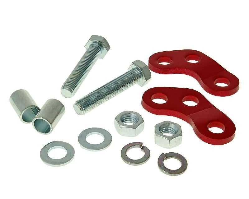 Shock Absorber Adapter / Shock Absorber Height Adjustment Red Color For