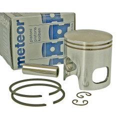 Piston Meteor For Malossi Sport 70cc 12mm Piston Pin (kit Includes 2 Rings And 2 Clips)