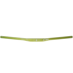 N8tive Handlebar AL7075 740x31.8, 10mm Rise, 5° Up-, 7° Backsweep - Green