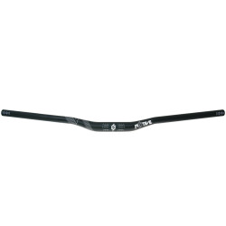 N8tive Handlebar AL7075 740x31.8, 20mm Rise, 5° Up-, 7° Backsweep - Black