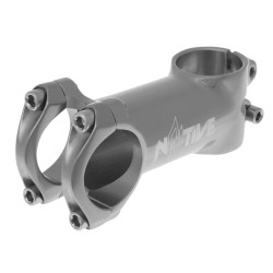 N8tive XC Stem Cold Forged AL2014 31.8mm Ext 80mm, Angle 6° - Grey