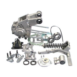Engine Crankcase Complete Polini Spring Supportet For Peugeot 103, 104, 105, GL10