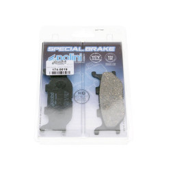 Brake Pads Polini Organic For Italjet Jupiter, Yamaha Majesty, MBK Skyliner