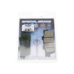 Brake Pads Polini Organic For Peugeot, SYM, TGB