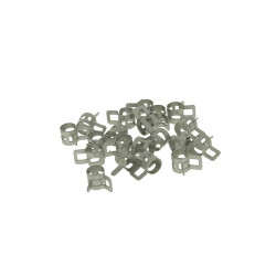 Hose Clamps 6mm - 20 Pieces - Universal