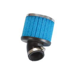 Air Filter Polini D.39 Special Long Air Box 39mm 30° Blue