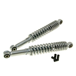 Shock Absorber Set Rear 300mm Chromed